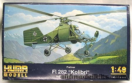 Huma Model 1/48 Flettner Fl-282 Kolibri, 6500 plastic model kit